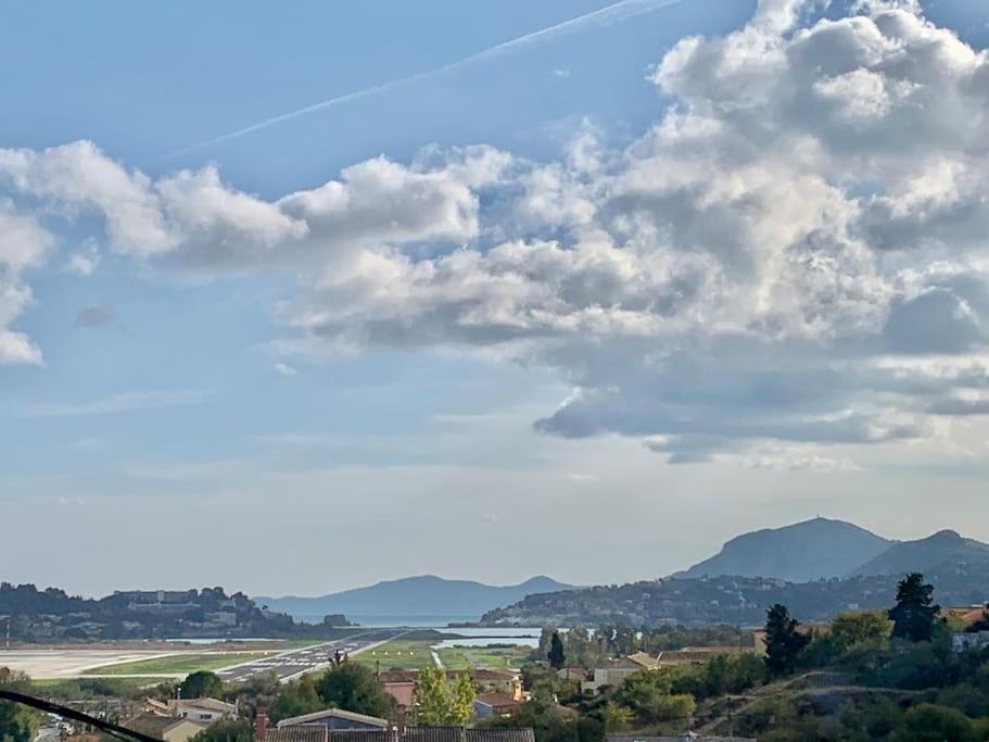 Panoramic Penthouse Corfu Town With Amazing Views Apartment Exterior foto