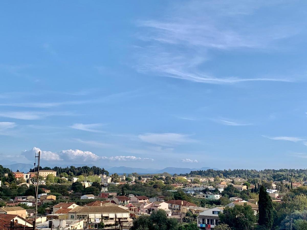 Panoramic Penthouse Corfu Town With Amazing Views Apartment Exterior foto